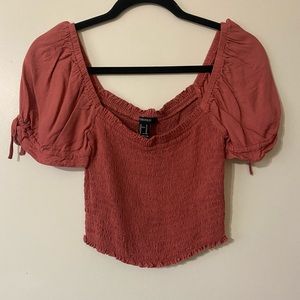 Rust colored crop top! BUNDLE ❤️‍🔥 ME ❤️‍🔥